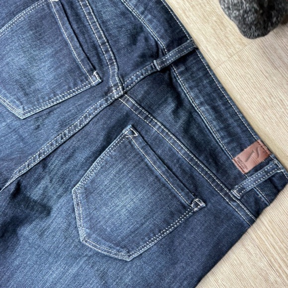 Simply Vera Wang Skinny Jeans 6 S Mid Rise Stretch Denim Dark Wash Indigo - Picture 3 of 11